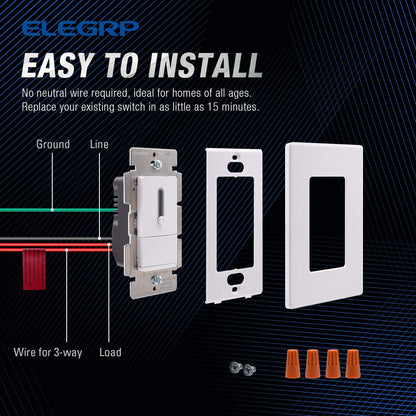 DIMMER BARRA DESLIZANTE 3 VIAS 150W