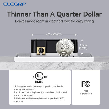 DIMMER BARRA DESLIZANTE 300W (C60)