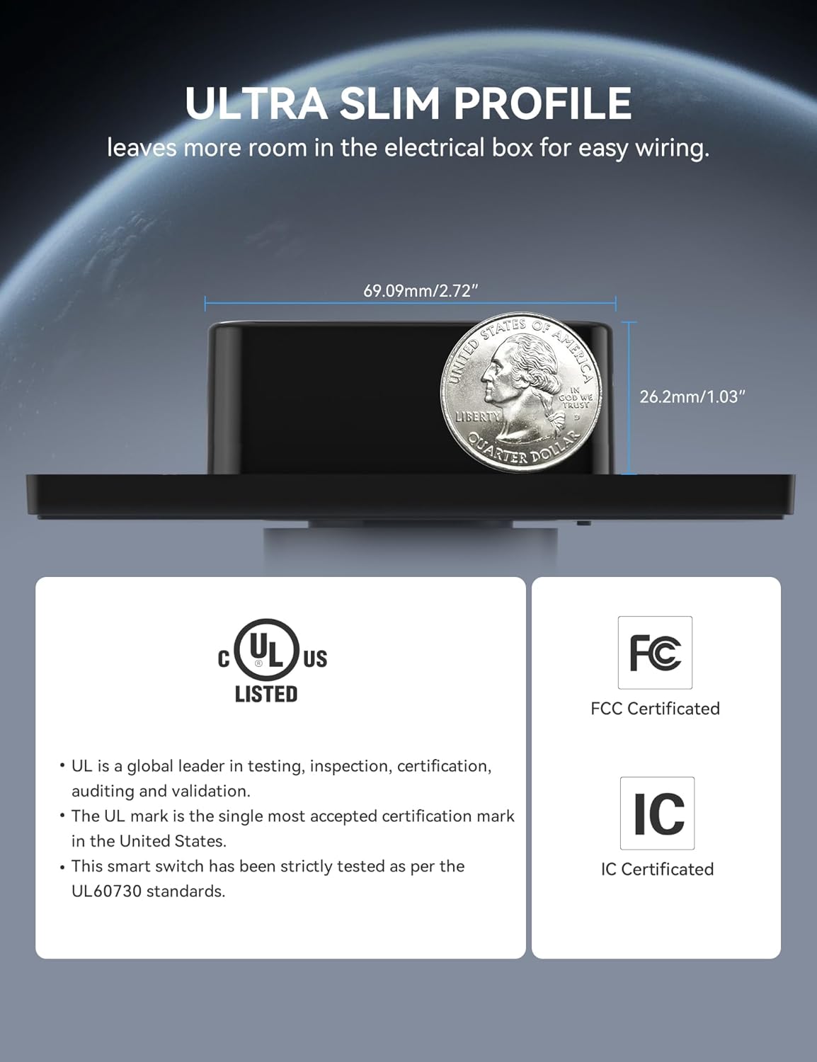DIMMER INTELIGENTE GIRATORIO C/PANTALLA