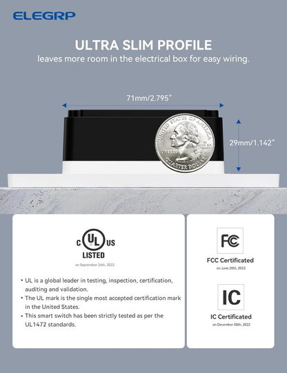 DIMMER INTELIGENTE TACTIL 2.4GHz Wi-Fi (C40)