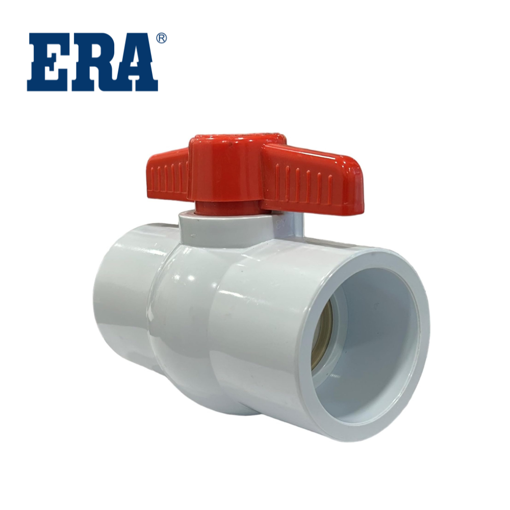 Llave de Paso PVC de Bola Lisa de 1-1/2" ERA