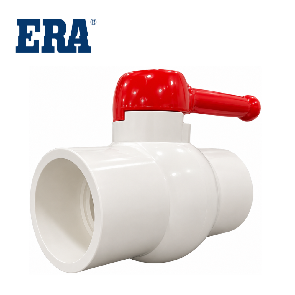 Llave de Paso PVC de Bola Lisa de 3" ERA