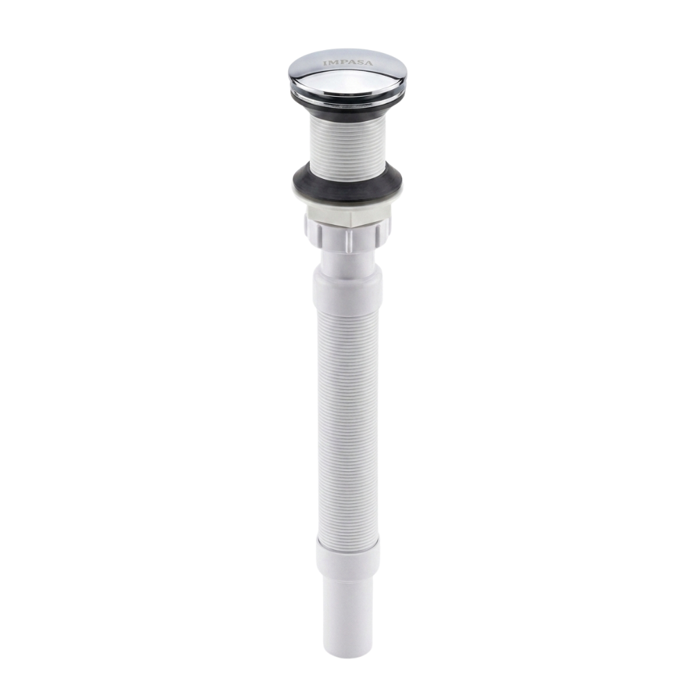 Trampa flexible con P.O. Plug para Lavamano 1-1/4"