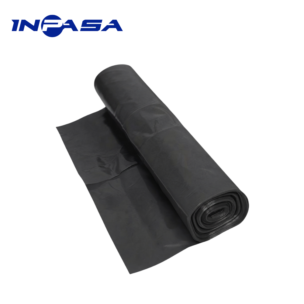 Rollo Plástico Negro de 20'X100'X4mil Inpasa