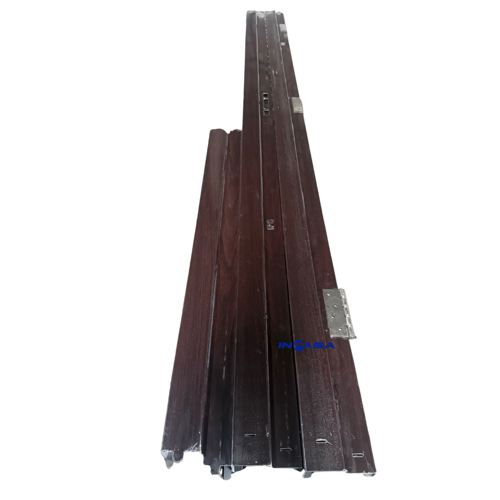 Marco de Metal de 3'x7' color Chocolate Inpasa