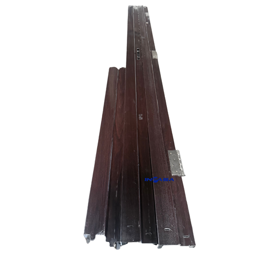 Marco de Metal de 3'x7' color Chocolate Inpasa