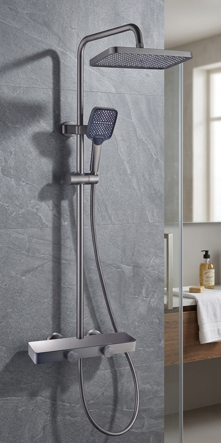 Ducha De Pared Moderna Modelo Stand inpasa