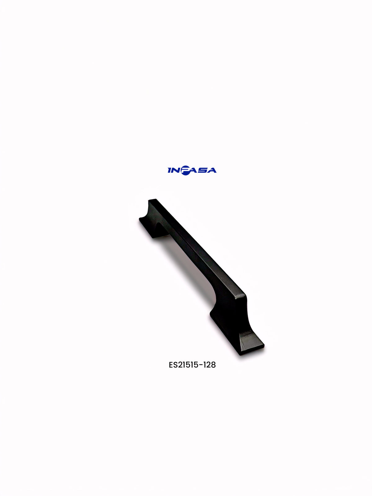 TIRADOR BARRA NEGRO 128MM