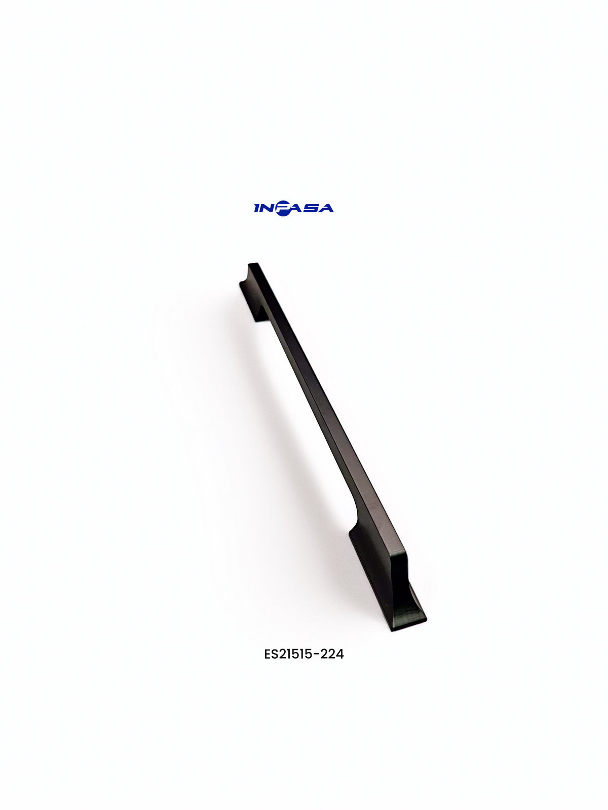 TIRADOR BARRA NEGRO 224MM
