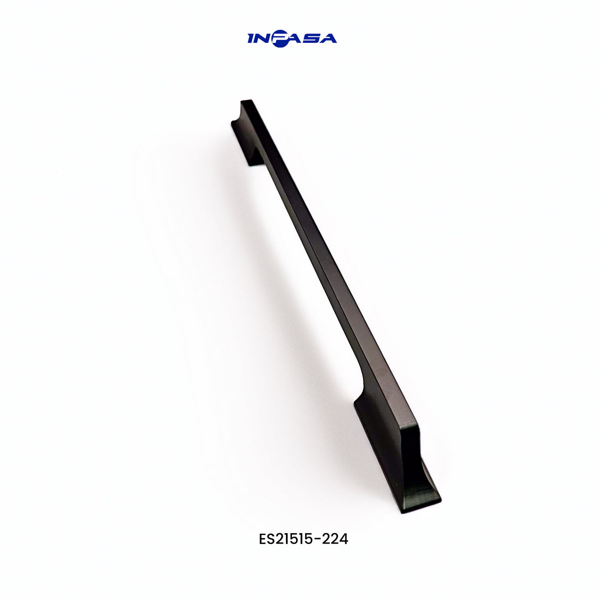 TIRADOR BARRA NEGRO 224MM