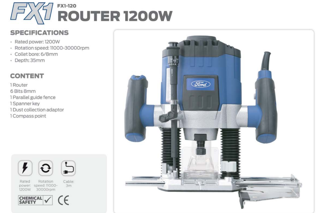 ROUTER 1200W