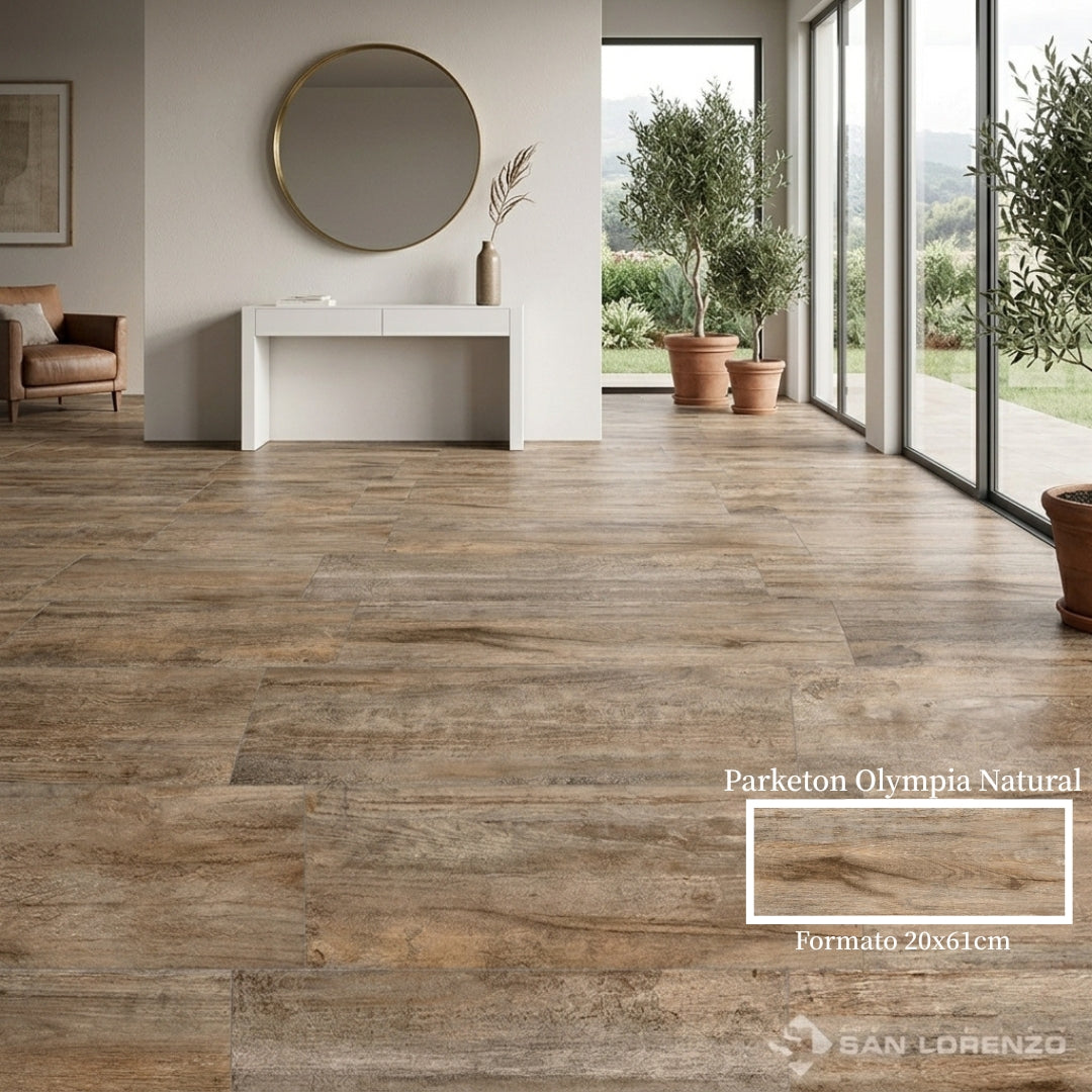 Parketon Olympia Natural 20X61 (C1.61mt2)