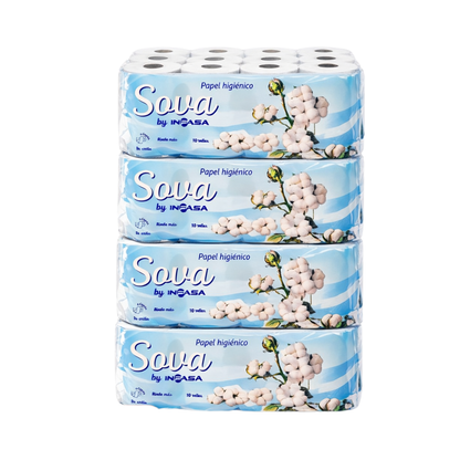 PAPEL HIGIENICO INPASA 4 CAPAS (C60U)
