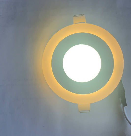 LAMPARA LED PANEL DUO COLOR 3+3