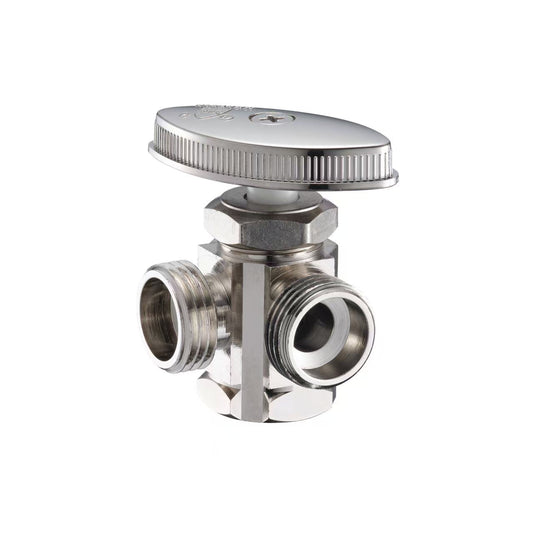 Llave De Angulo Doble 1/2"x1/2"x1/2" Inpasa