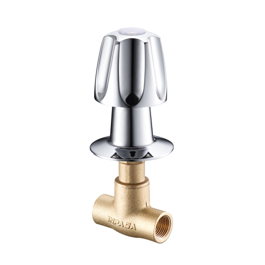 Llave de Baño Bronce Sencilla 1/2" Completa Inpasa