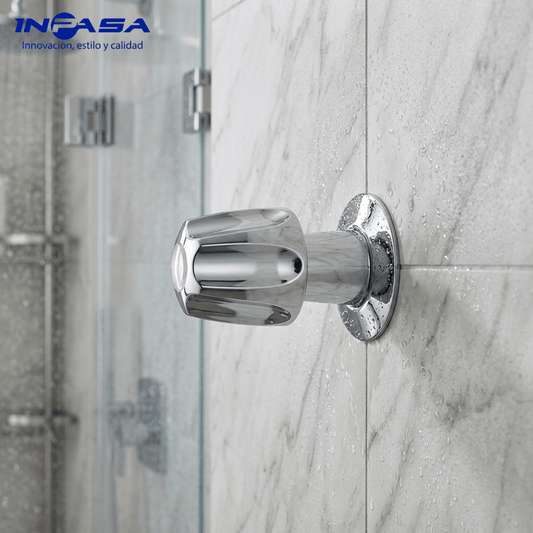 Llave de Baño Bronce Sencilla 1/2" Completa Inpasa tolsen
