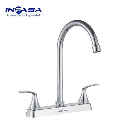 Llave de Fregador Doble 8" Inpasa F6012