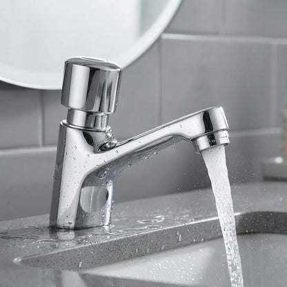 Llave de Lavamano Classic Tipo Push con Temporizador tolsen