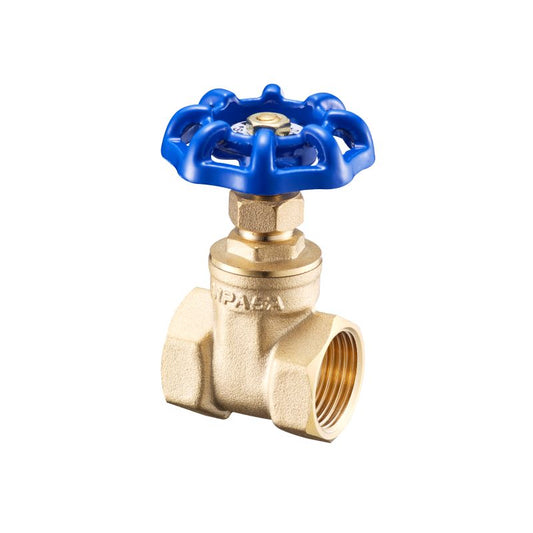 Llave de Paso de Compuerta De 3/4" Bronce Inpasa
