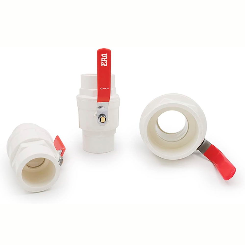 LLAVE DE PASO CON MANGO METAL 3"