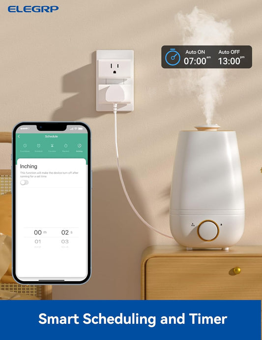 MINI ENCHUFE INTELIGENTE 15A/1800W (C192)