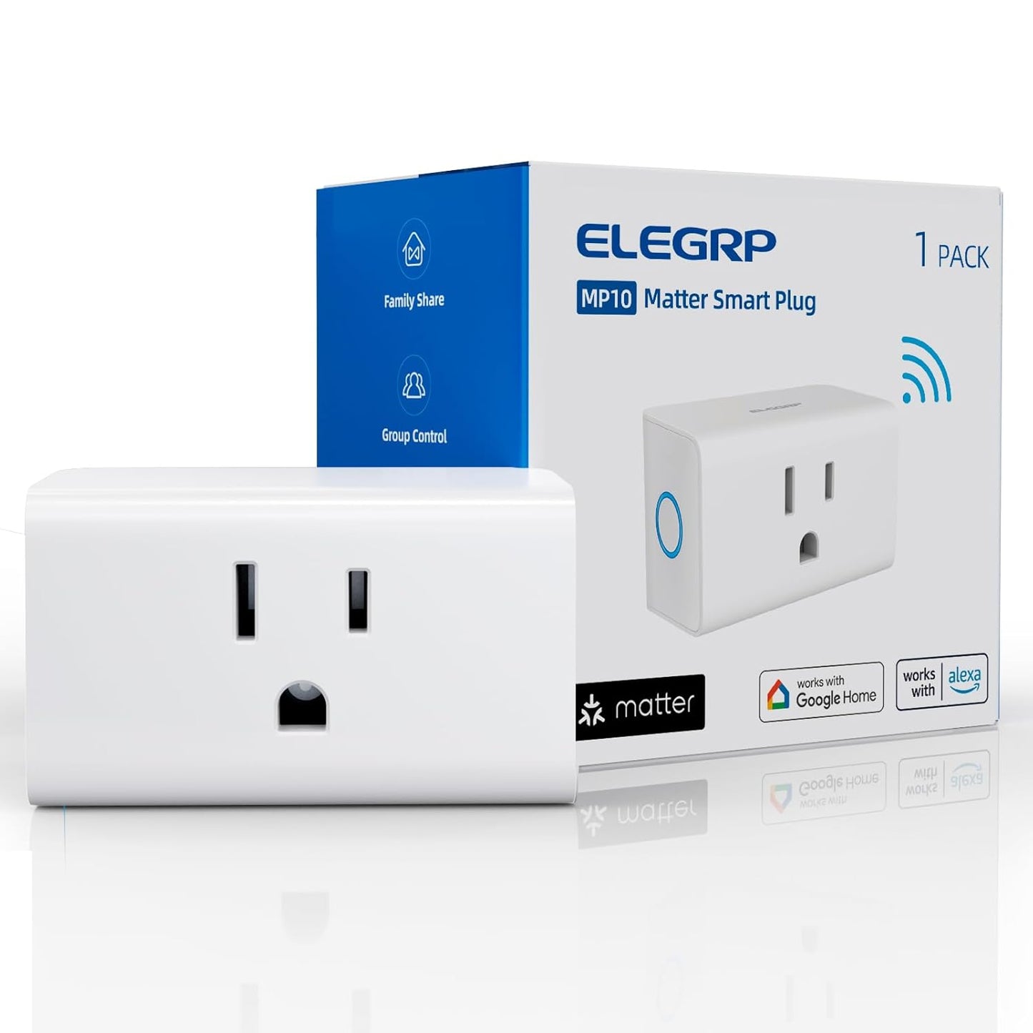 MINI ENCHUFE INTELIGENTE 15A/1800W (C192)