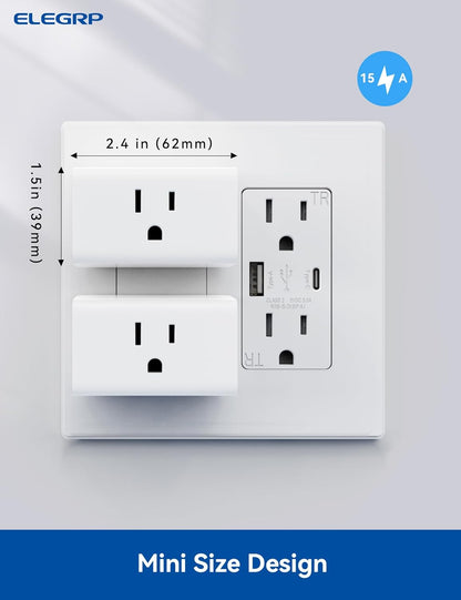 MINI ENCHUFE INTELIGENTE 15A/1800W (C192)