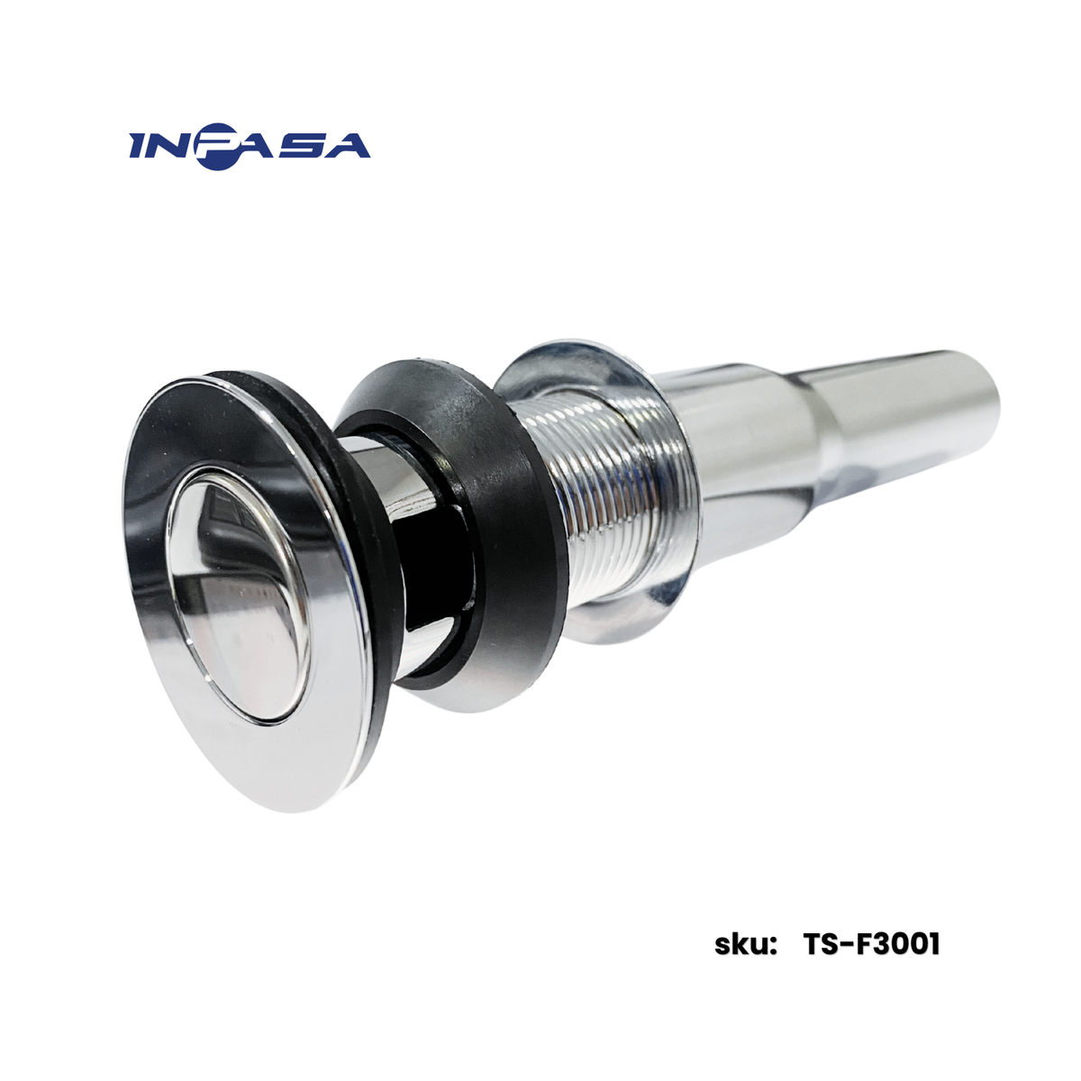 P.O. Plug Cromado 1-1/4"x8" Inpasa