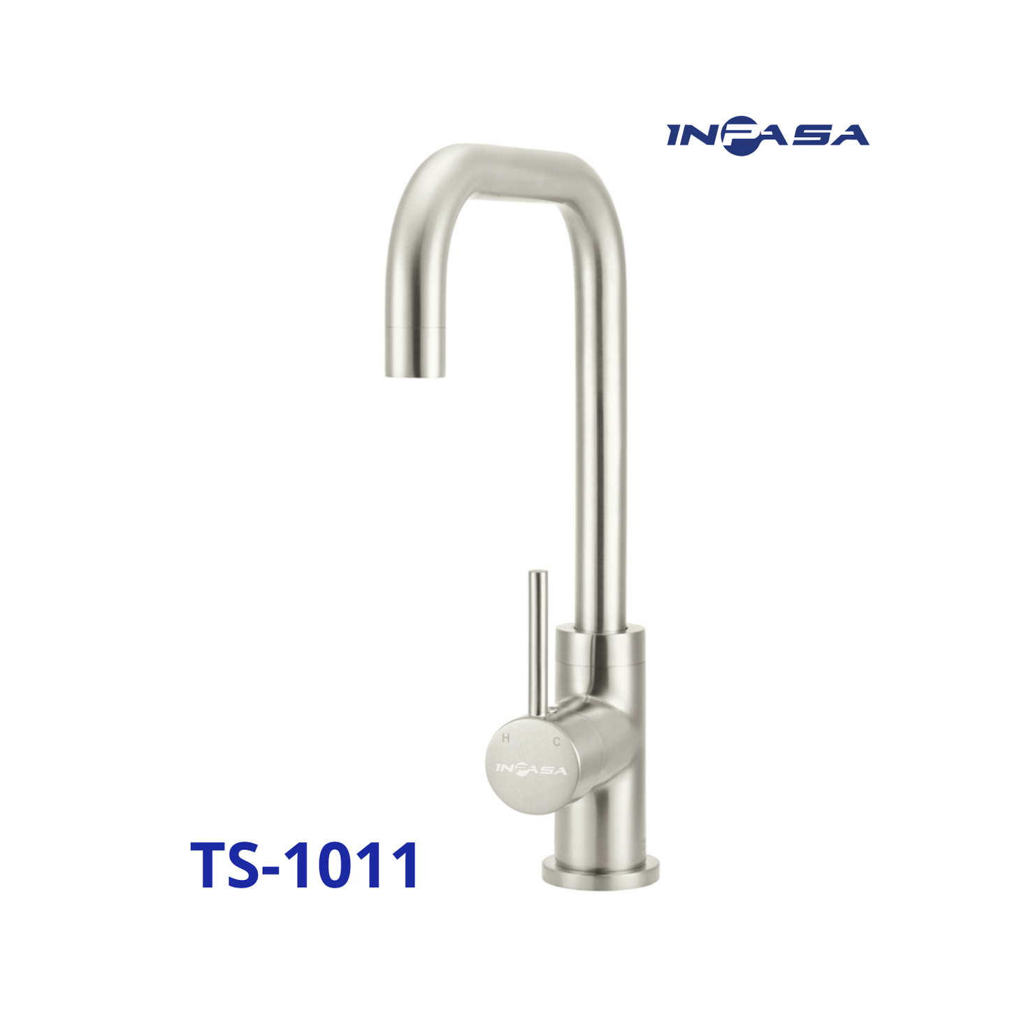 Llave monomando de fregador