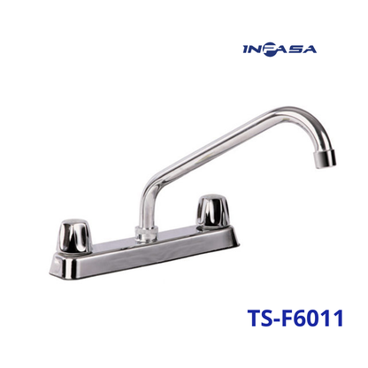 LLAVE DE FREGADOR DOBLE METAL