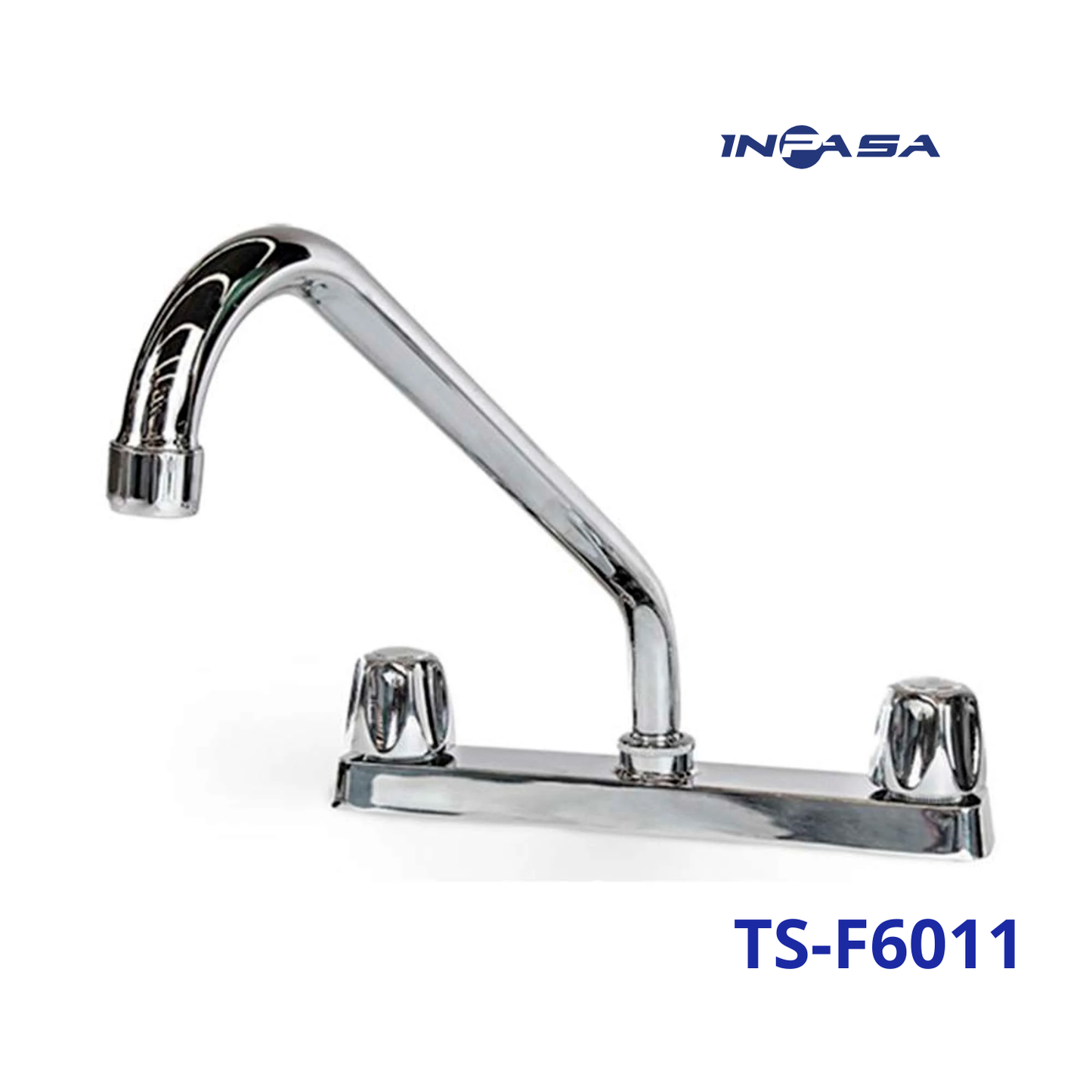 LLAVE DE FREGADOR DOBLE METAL