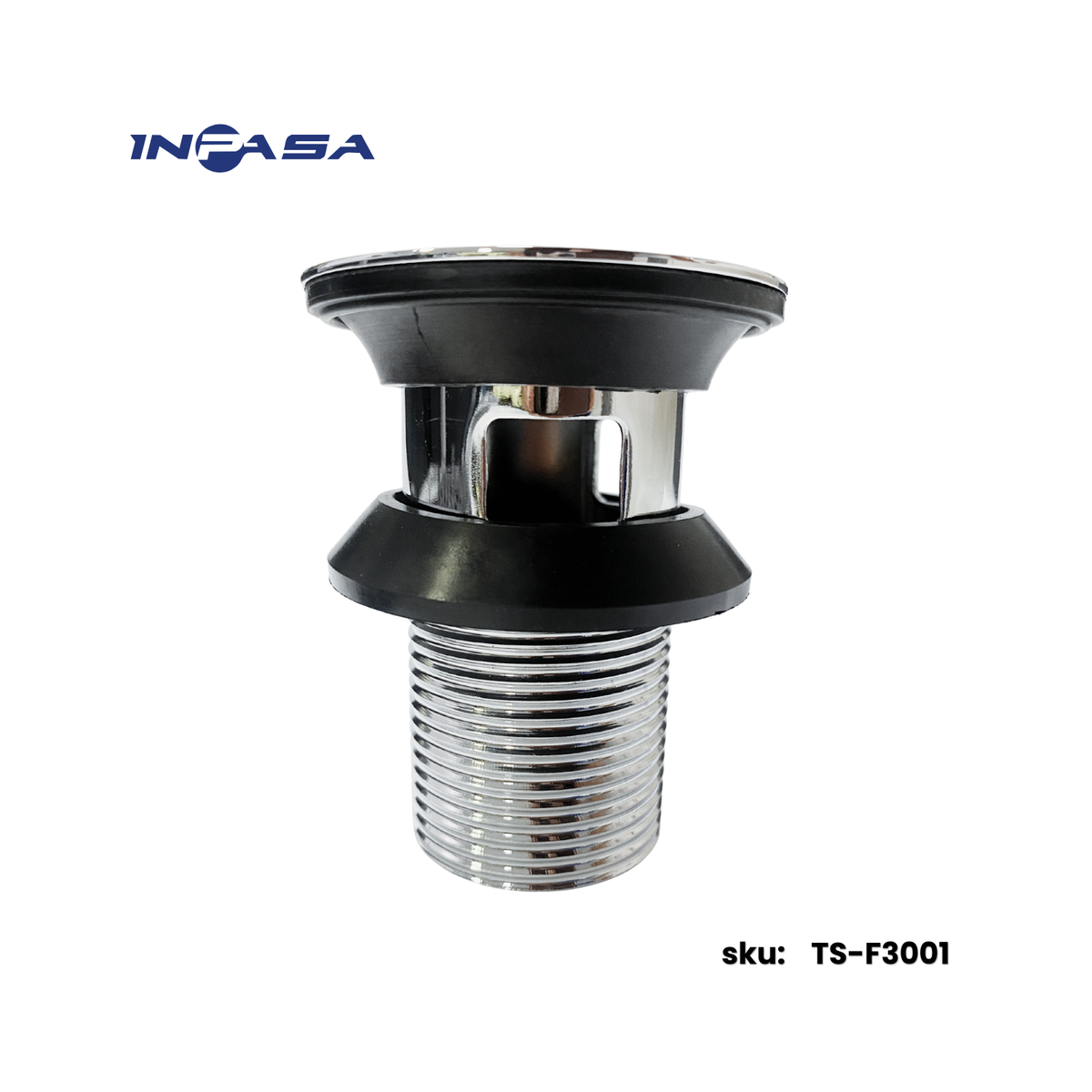 P.O. Plug Cromado 1-1/4"x8" Inpasa