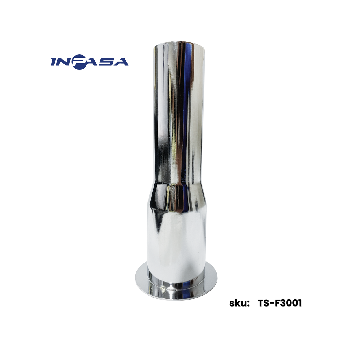 P.O. Plug Cromado 1-1/4"x8" Inpasa