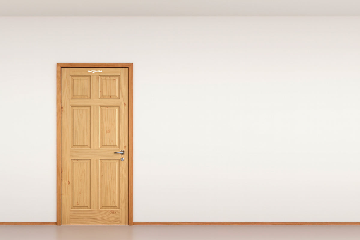 Puerta de Pino 3'X7' 6 Paneles Inpasa