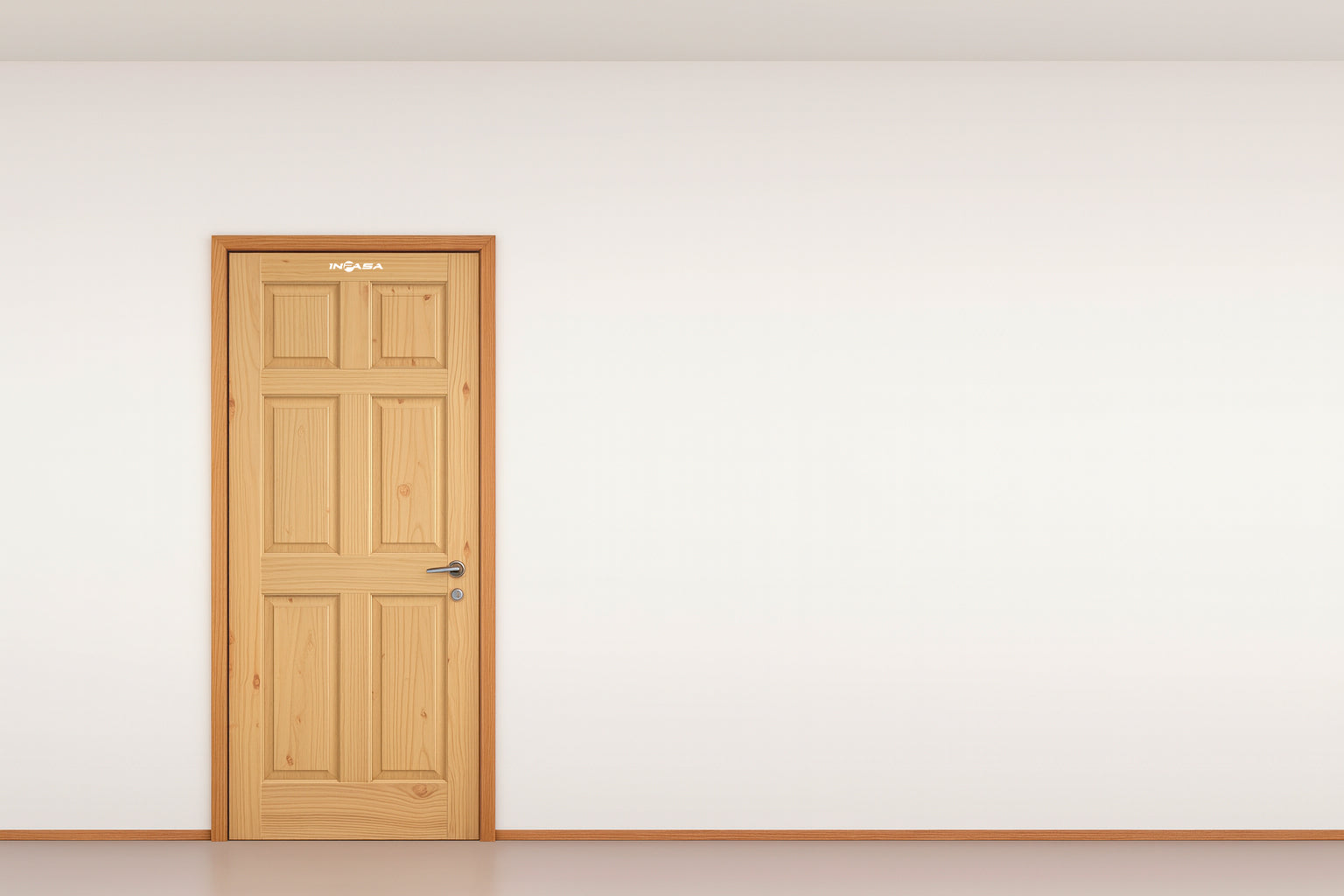 Puerta de Pino 3'X7' 6 Paneles Inpasa
