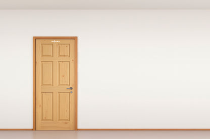 Puerta de Pino 3'X7' 6 Paneles Inpasa