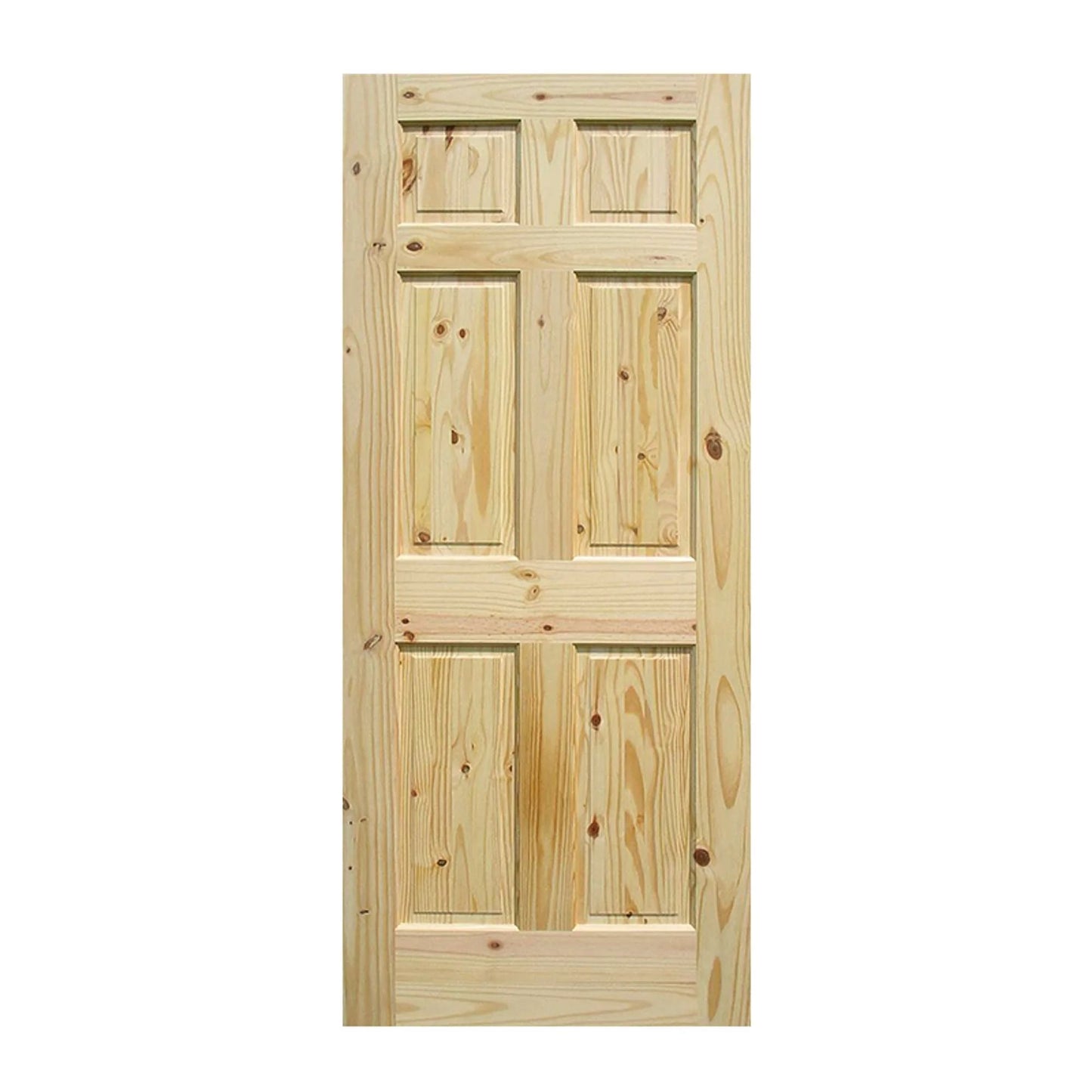 Puerta de Pino 3'X7' 6 Paneles Inpasa panama