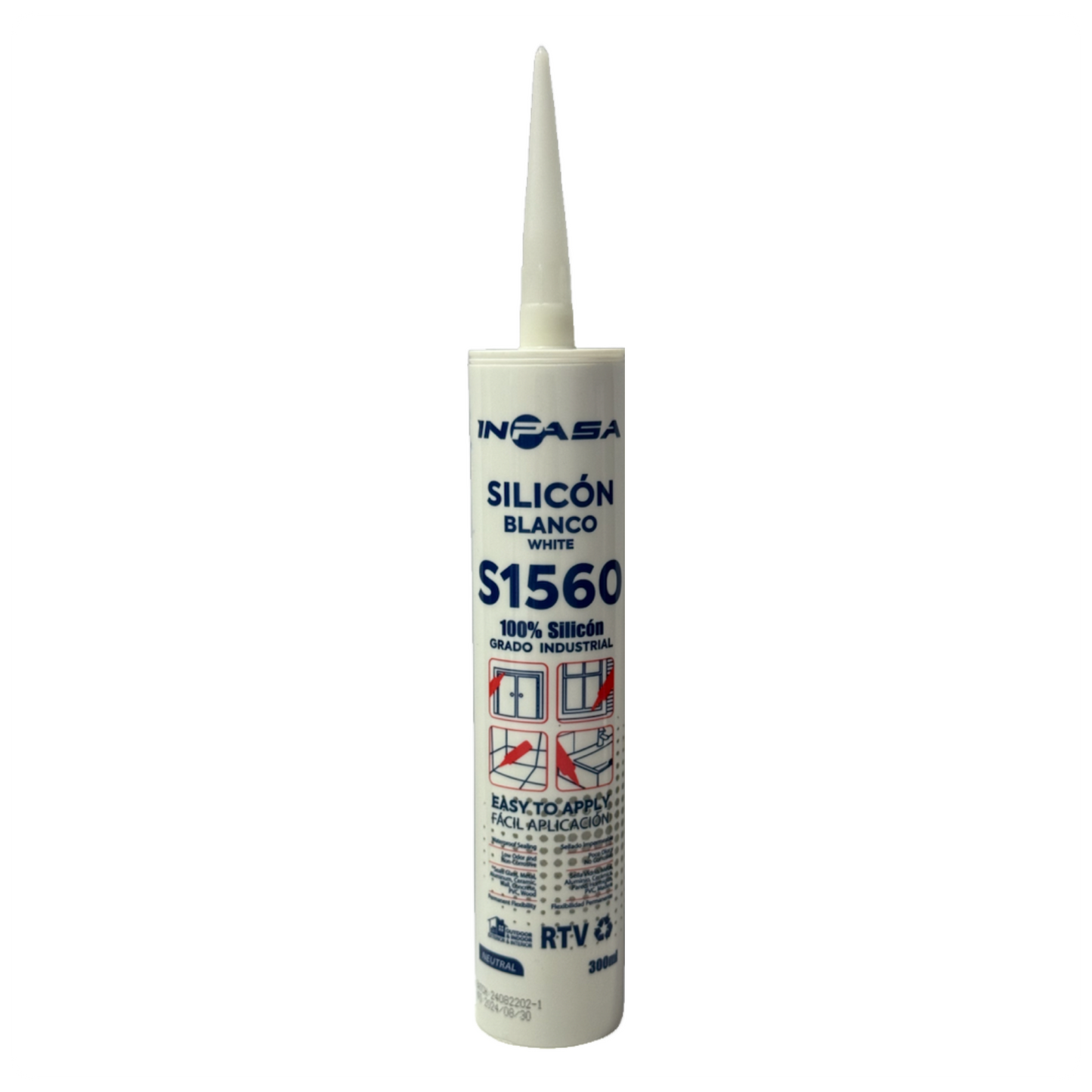 SILICONE BLANCO S1560 C12