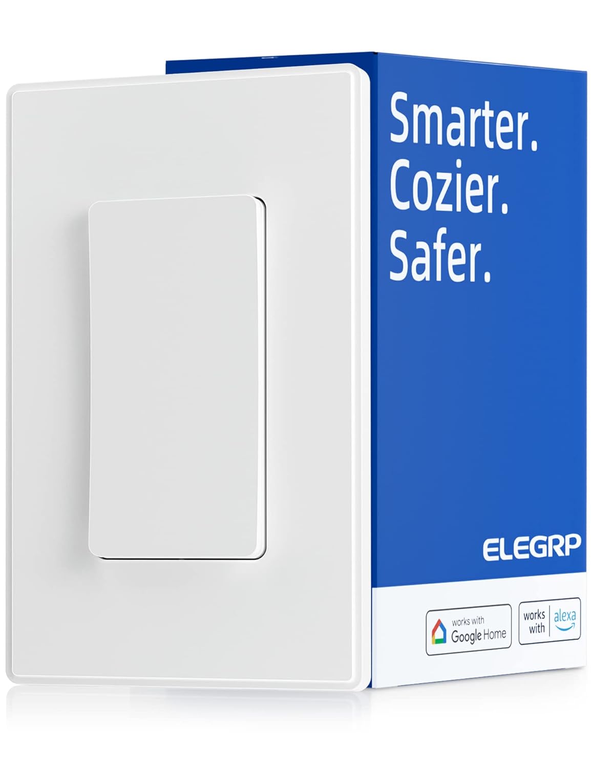 INTERRUPTOR INTELIGENTE CON 2.4GHz Wi-Fi BLANCO