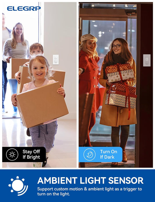 INTERRUPTOR INTELIGENTE CON SENSOR DE MOVIMIENTO