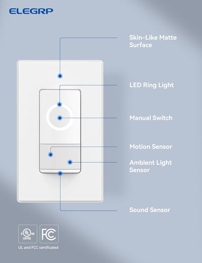 INTERRUPTOR INTELIGENTE CON SENSOR DE MOVIMIENTO