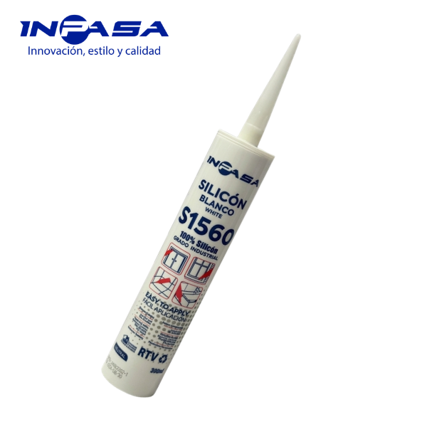 Silicón Blanco Inpasa S1560 100%