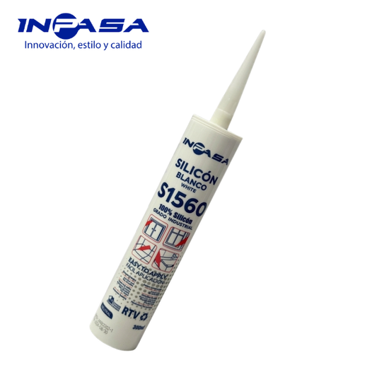 Silicón Blanco Inpasa S1560 100%
