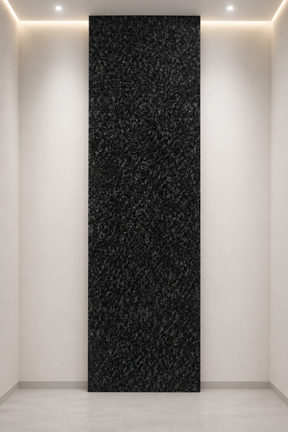 Sobre Granito Black G654 (60cmx2mt) con zócalo Inpasa
