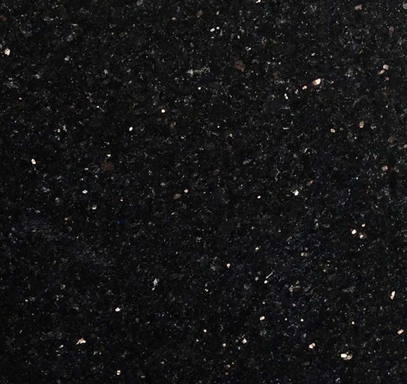 Sobre Granito Black Galaxy 60cm de ancho x 2mt de largo con Zócalo Inpasa
