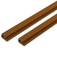 TERMINAL P/C RASO PVC CAOBA