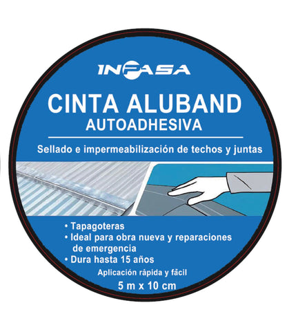 Cinta Alumband Auto Adhesiva 5M (C18)