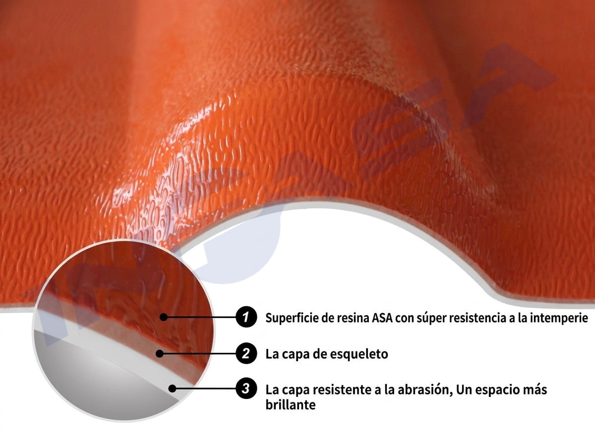 Techo Upvc Española Asa 1050x4820x3.0mm 16pies
