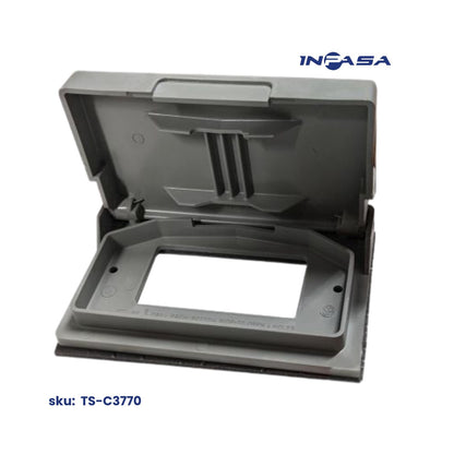 Tapa Plastica Decora waterproof Para Intemperie